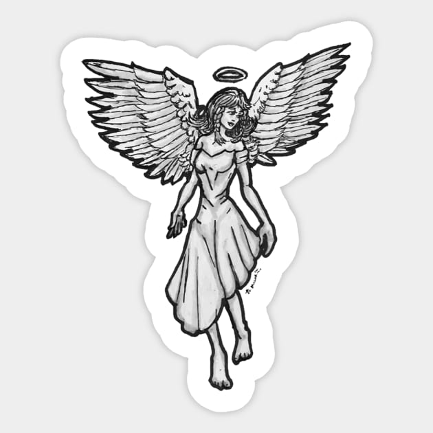 Angel Sticker by BlueTiger